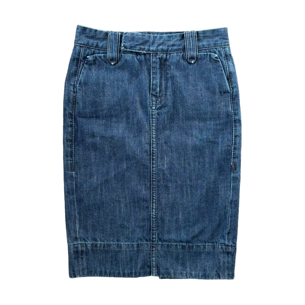 True Religion Jean Skirt - Vintage Y2k 90s Grunge Emo Punk Minimalism Size‎ 24